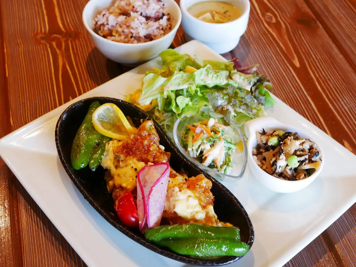 6/18〜6/23までの週替わりメニューです🍀